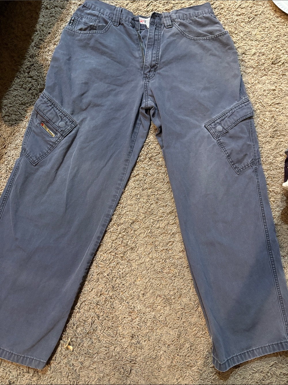 Men's Cargo Pants in Slate Gray with Utility Pockets